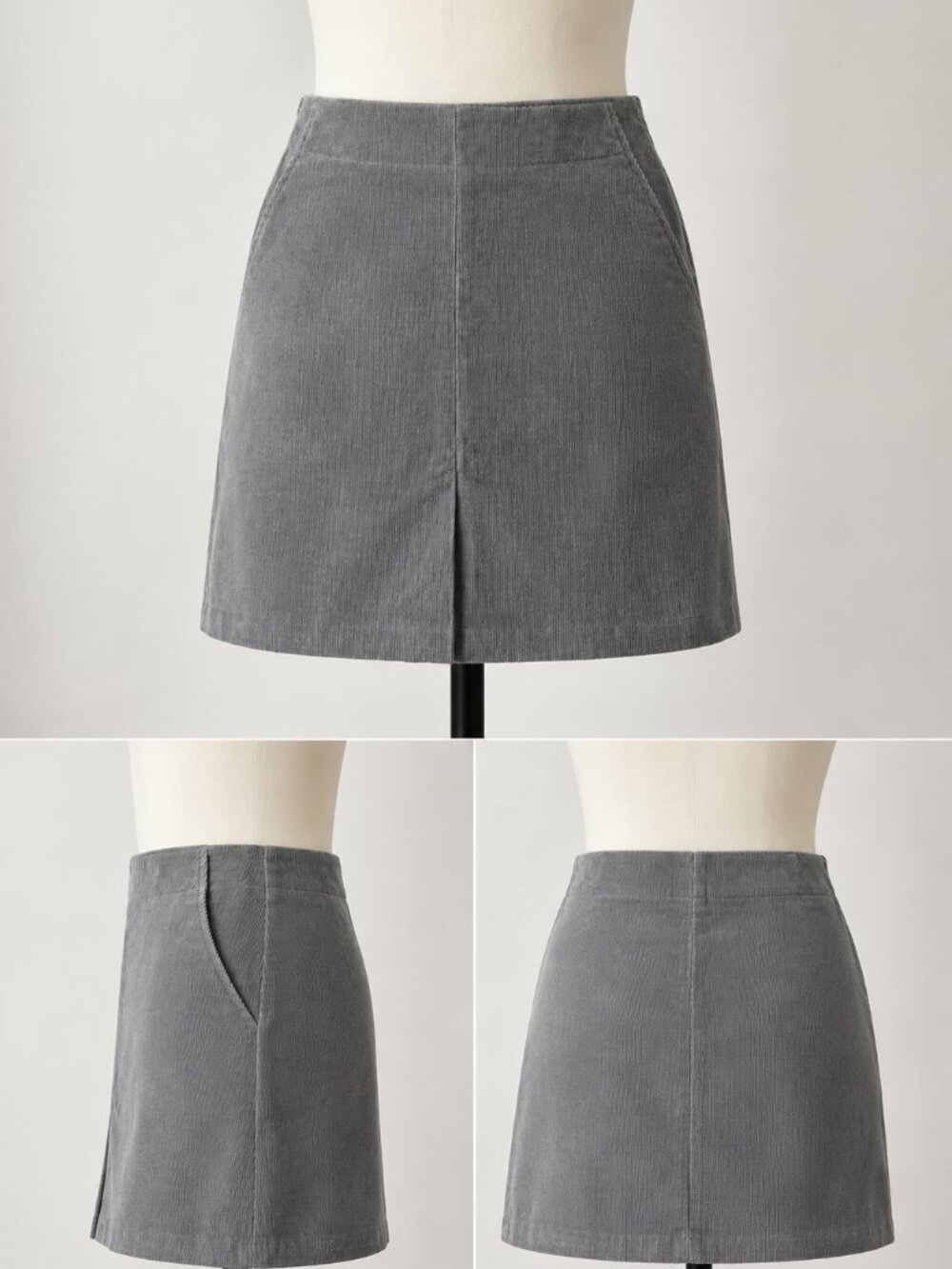 Vintage Espirit Corduroy Skirt